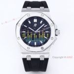 ZF Factory Audemars Piguet new Royal Oak Offshore Music Edition Steel Watch 44mm